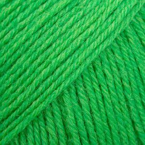 E-parduotuvė „Ką mezgi?“ - Mezgimo siūlai internetu | DROPS Fabel 118 parrot green (ryški žalia) - www.kamezgi.lt - 75% vilna, 25% poliamidas