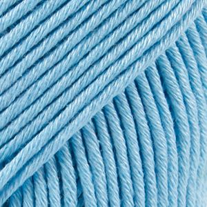 E-parduotuvė „Ką mezgi?“ - Mezgimo siūlai internetu | DROPS Muskat 02 light blue (žydra) - www.kamezgi.lt - 100% medvilnė