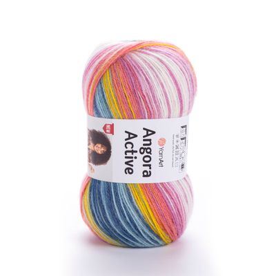 YarnArt Angora Active 858 - spalvingi vilnos siūlai mezgimui | kamezgi.lt mezgimo siūlai internetu