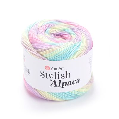 YarnArt Stylish Alpaca - minkšti ir šilti siūlai su alpakos vilna | kamezgi.lt mezgimo siūlai internetu