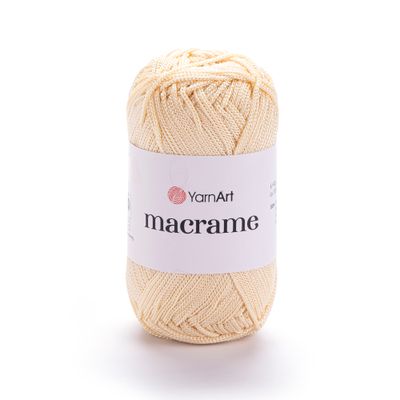 YarnArt Macrame 165 virvelė nėrimui - padėkliukams, rankinėms, krepšiams, makramė | www.kamezgi.lt mezgimo siūlai internetu