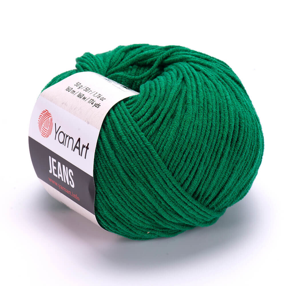 YarnArt Jeans 52 - medvilniniai siūlai amigurumi žaislams, mezgimui ir nėrimui | kamezgi.lt mezgimo siūlai internetu