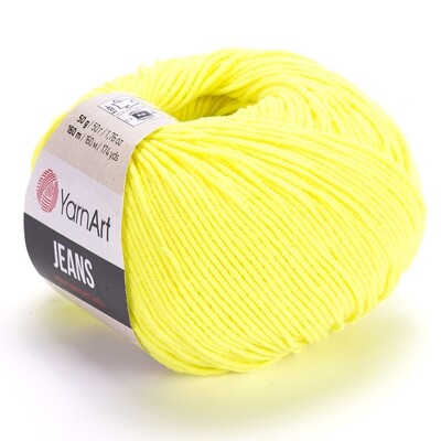 YarnArt Jeans 58 - medvilniniai siūlai amigurumi žaislams, mezgimui ir nėrimui | kamezgi.lt mezgimo siūlai internetu