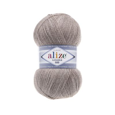 Alize Lanagold 800 - ploni pusvilnės (49% vilnos) mezgimo siūlai megztiniams, šalikams, skaroms | kamezgi.lt mezgimo siūlai