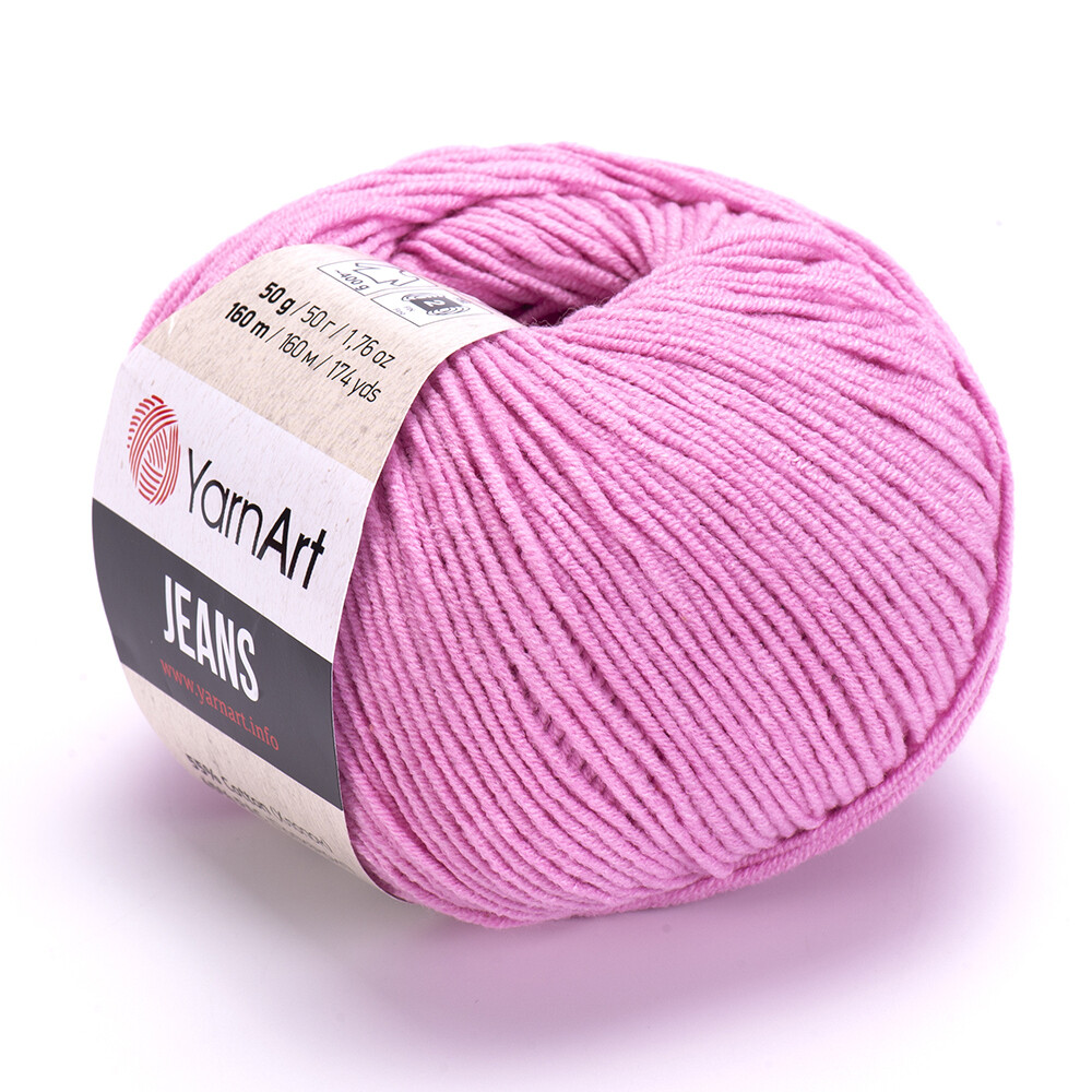 YarnArt Jeans 20 - medvilniniai siūlai amigurumi žaislams, mezgimui ir nėrimui | kamezgi.lt mezgimo siūlai internetu