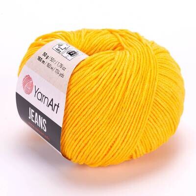 YarnArt Jeans 35 - medvilniniai siūlai amigurumi žaislams, mezgimui ir nėrimui | kamezgi.lt mezgimo siūlai internetu