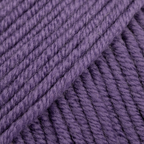 DROPS Merino Extra Fine 44 purpurinė - švelnūs merino vilnos siūlai kūdikių ir vaikų drabužiams | kamezgi.lt mezgimo siūlai