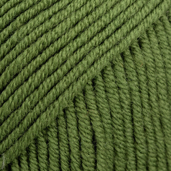 DROPS Merino Extra Fine 52 žalio lapo - švelnūs merino vilnos siūlai kūdikių ir vaikų drabužiams | kamezgi.lt mezgimo siūlai 
