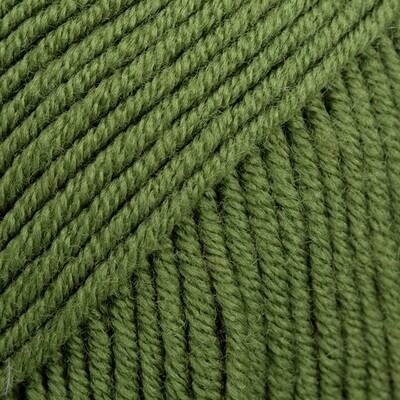 DROPS Merino Extra Fine 52 žalio lapo - švelnūs merino vilnos siūlai kūdikių ir vaikų drabužiams | kamezgi.lt mezgimo siūlai 