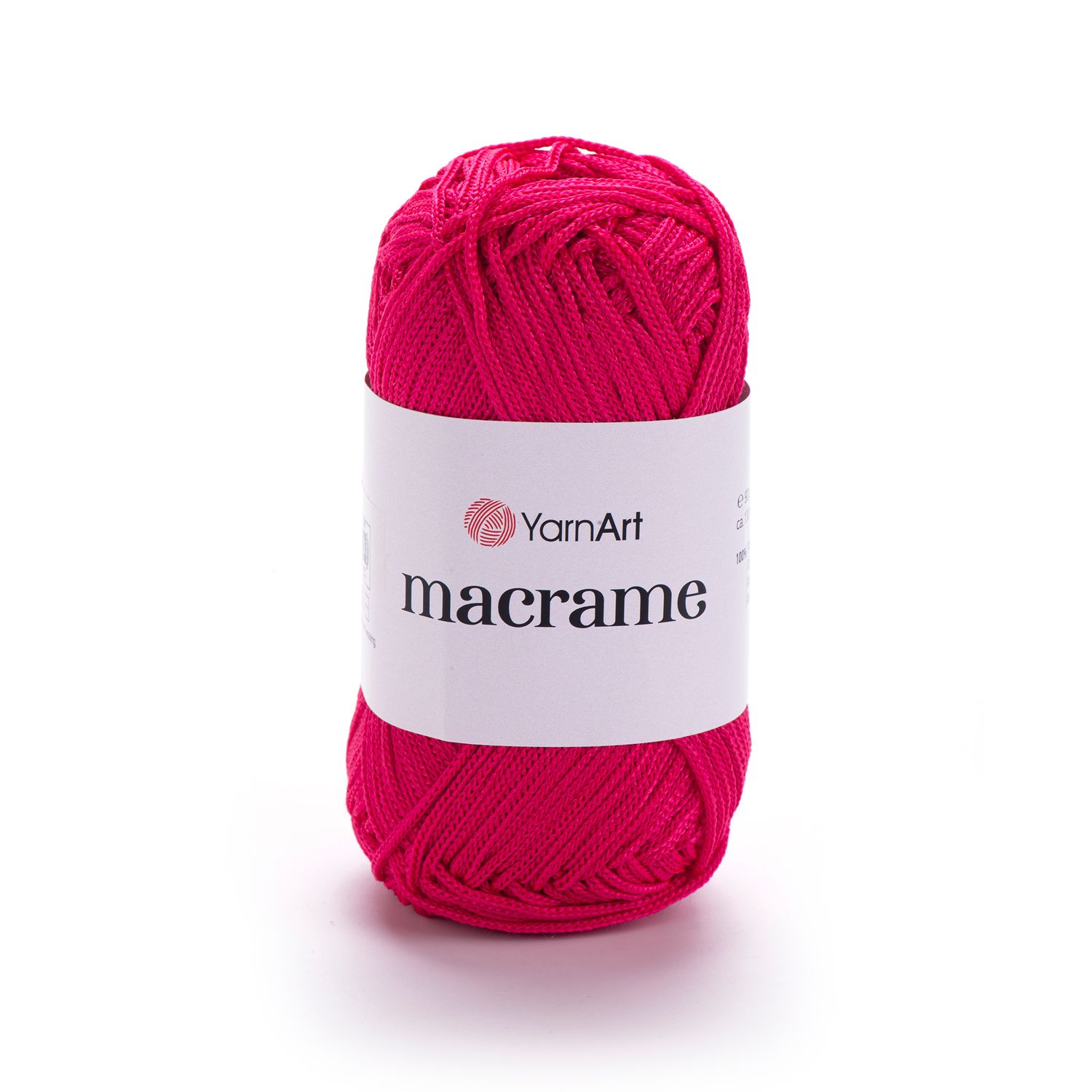 YarnArt Macrame 163 virvelė nėrimui - padėkliukams, rankinėms, krepšiams, makramė | www.kamezgi.lt mezgimo siūlai internetu