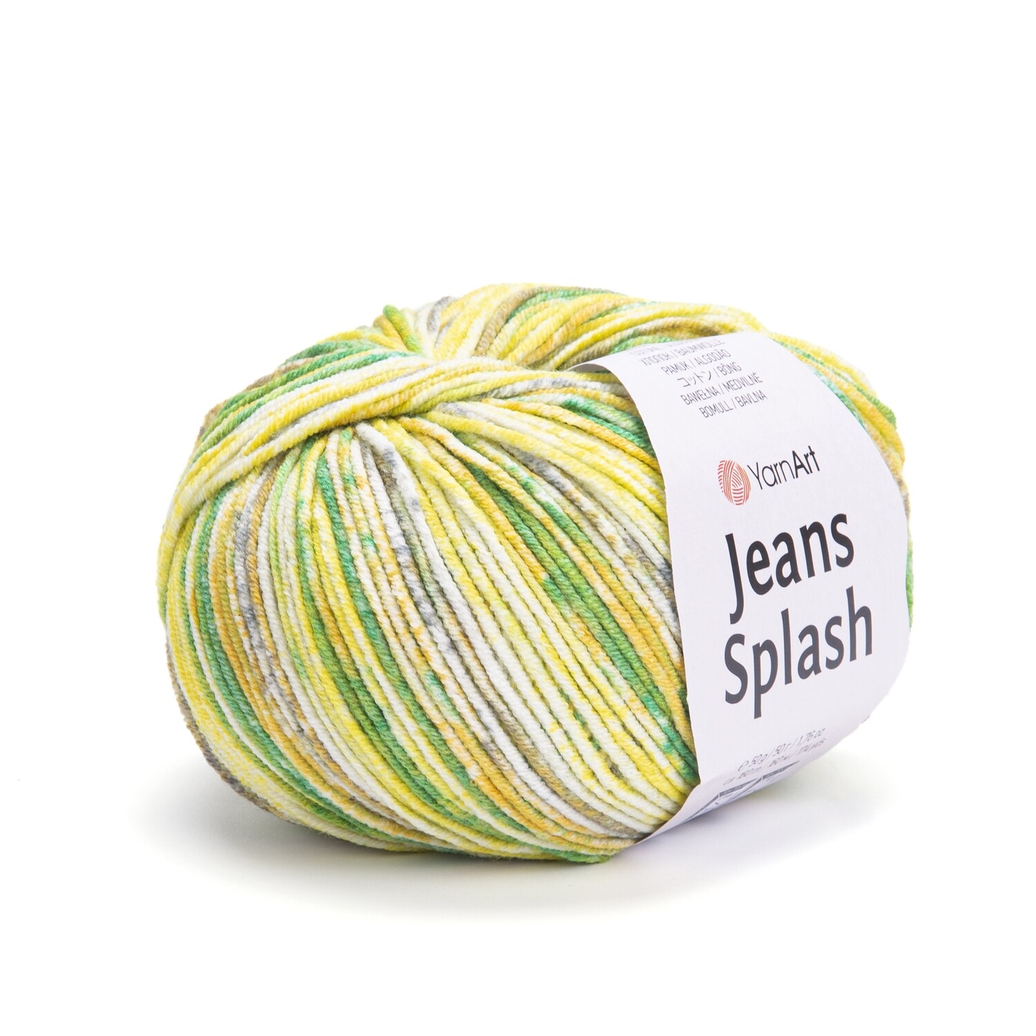 YarnArt Jeans Splash 948 - spalvingi medvilnės siūlai mezginiams ir interjero detalėms | kamezgi.lt mezgimo siūlai internetu