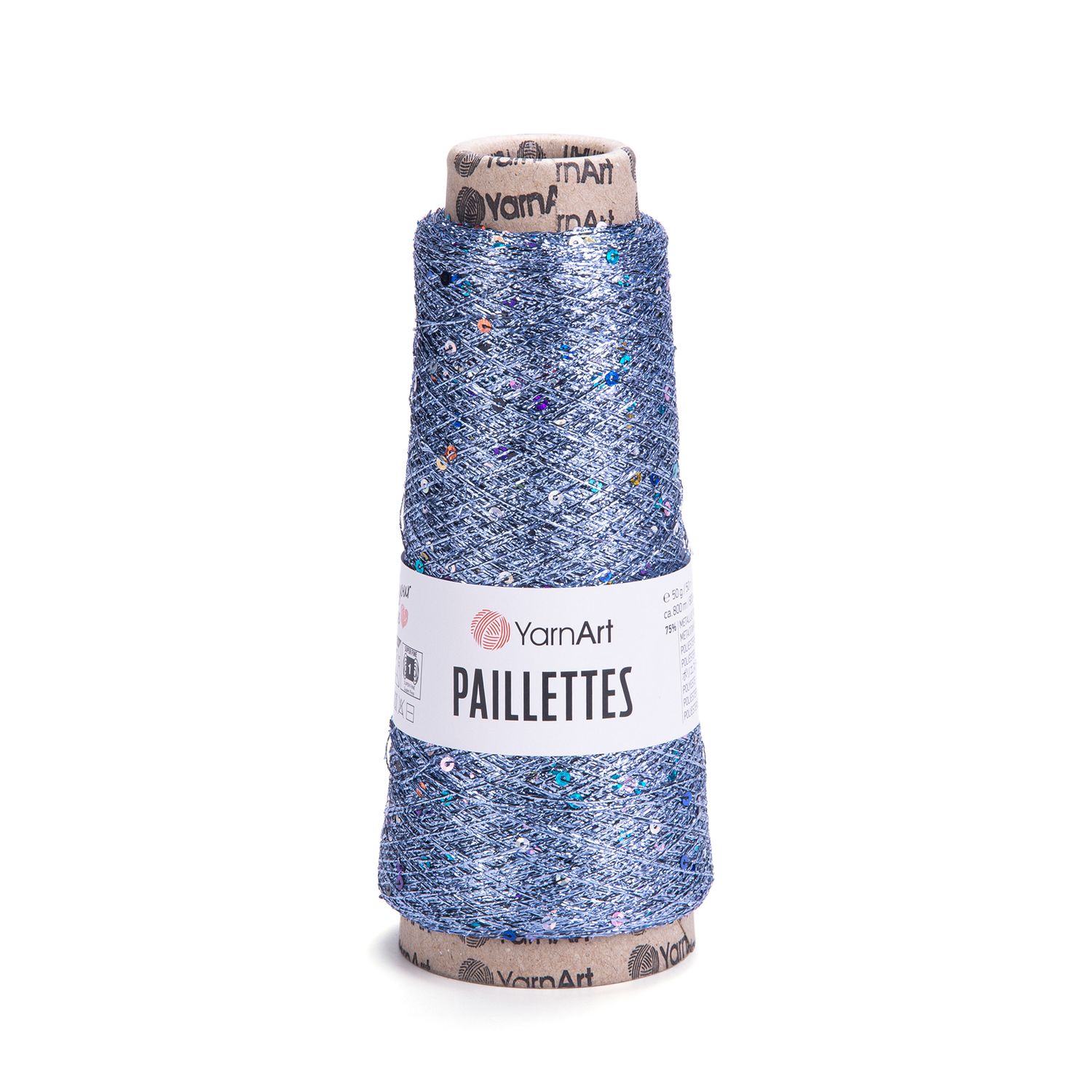 YarnArt Paillettes 8003 - blizgūs siūlai su žvyneliais | kamezgi.lt mezgimo siūlai internetu