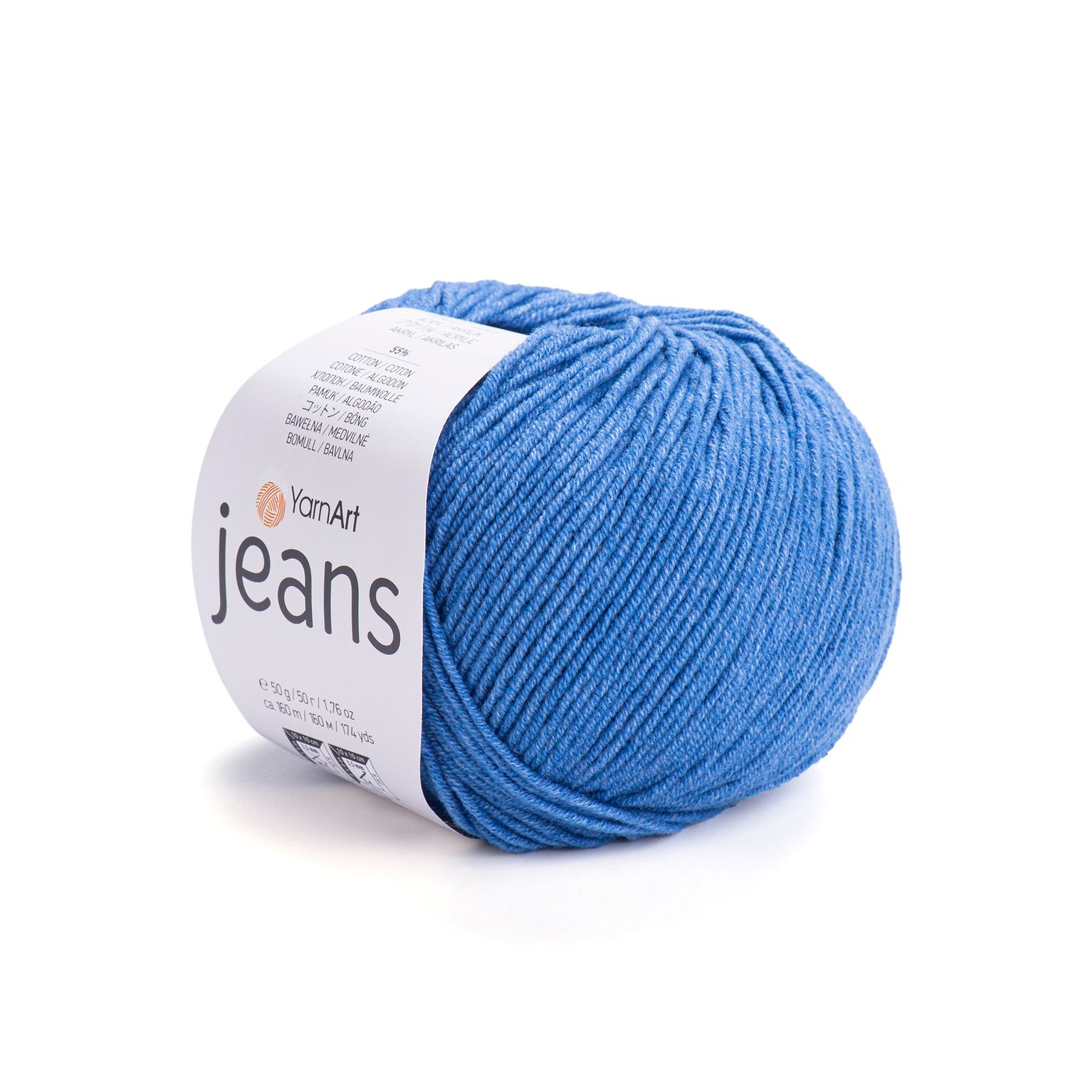 YarnArt Jeans - medvilnės siūlai žaislams, mezgimui ir nėrimui | kamezgi.lt mezgimo siūlai internetu