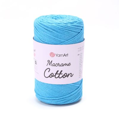YarnArt Macrame Cotton medvilninė nėrimo virvelė rankinių, padėkliukų, krepšių nėrimui | kamezgi.lt mezgimo siūlai internetu