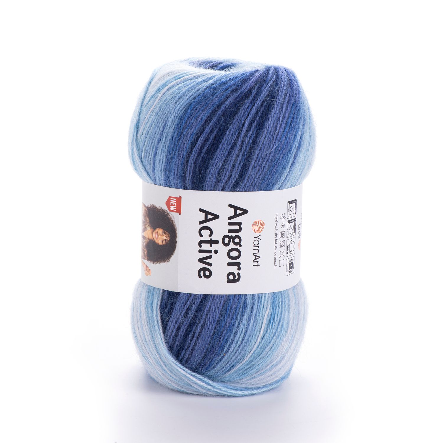 YarnArt Angora Active 842 - spalvingi vilnos siūlai mezgimui | kamezgi.lt mezgimo siūlai internetu