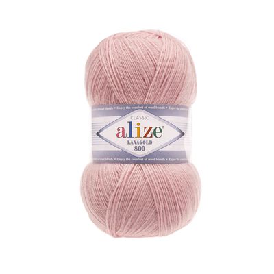Alize Lanagold 800 - ploni pusvilnės (49% vilnos) mezgimo siūlai megztiniams, šalikams, skaroms | kamezgi.lt mezgimo siūlai