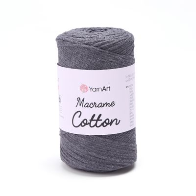 YarnArt Macrame Cotton medvilninė nėrimo virvelė rankinių, padėkliukų, krepšių nėrimui | kamezgi.lt mezgimo siūlai internetu