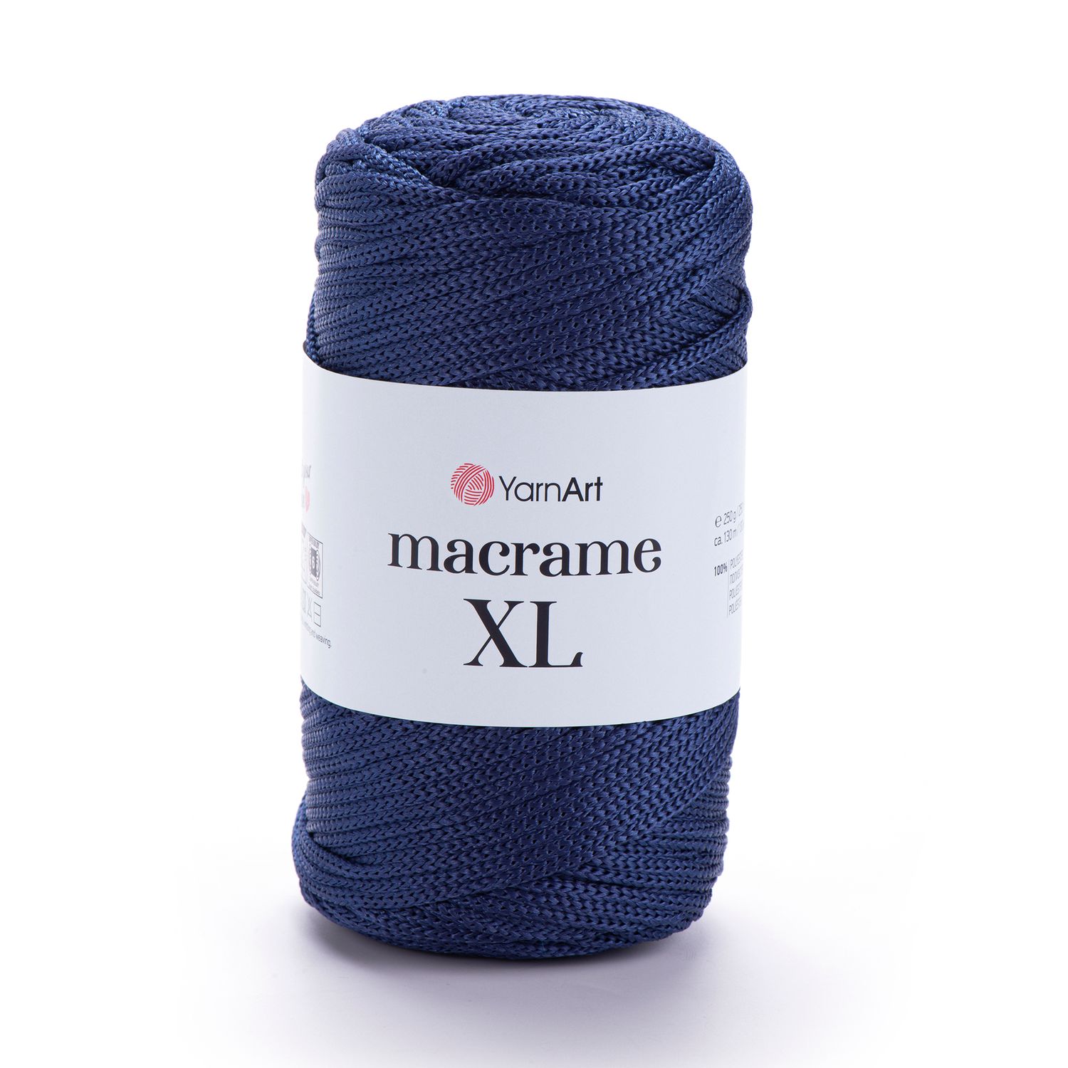 YarnArt Macrame XL 162 nėrimo virvelė - padėkliukams, krepšiams, kilimams nerti | kamezgi.lt mezgimo siūlai internetu