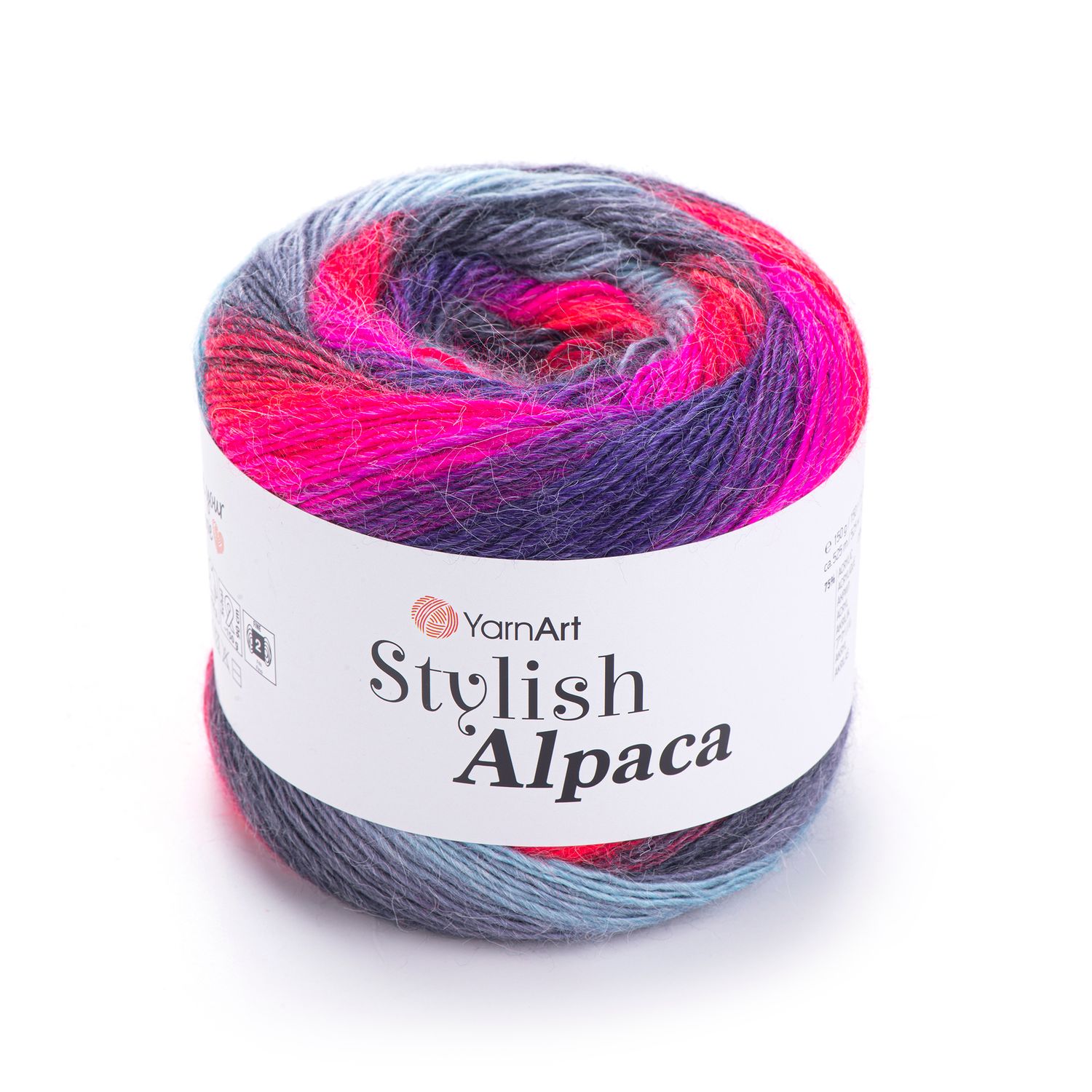 YarnArt Stylish Alpaca - minkšti ir šilti siūlai su alpakos vilna | kamezgi.lt mezgimo siūlai internetu