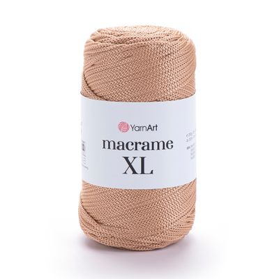 YarnArt Macrame XL 131 nėrimo virvelė - padėkliukams, krepšiams, kilimams nerti | kamezgi.lt mezgimo siūlai internetu