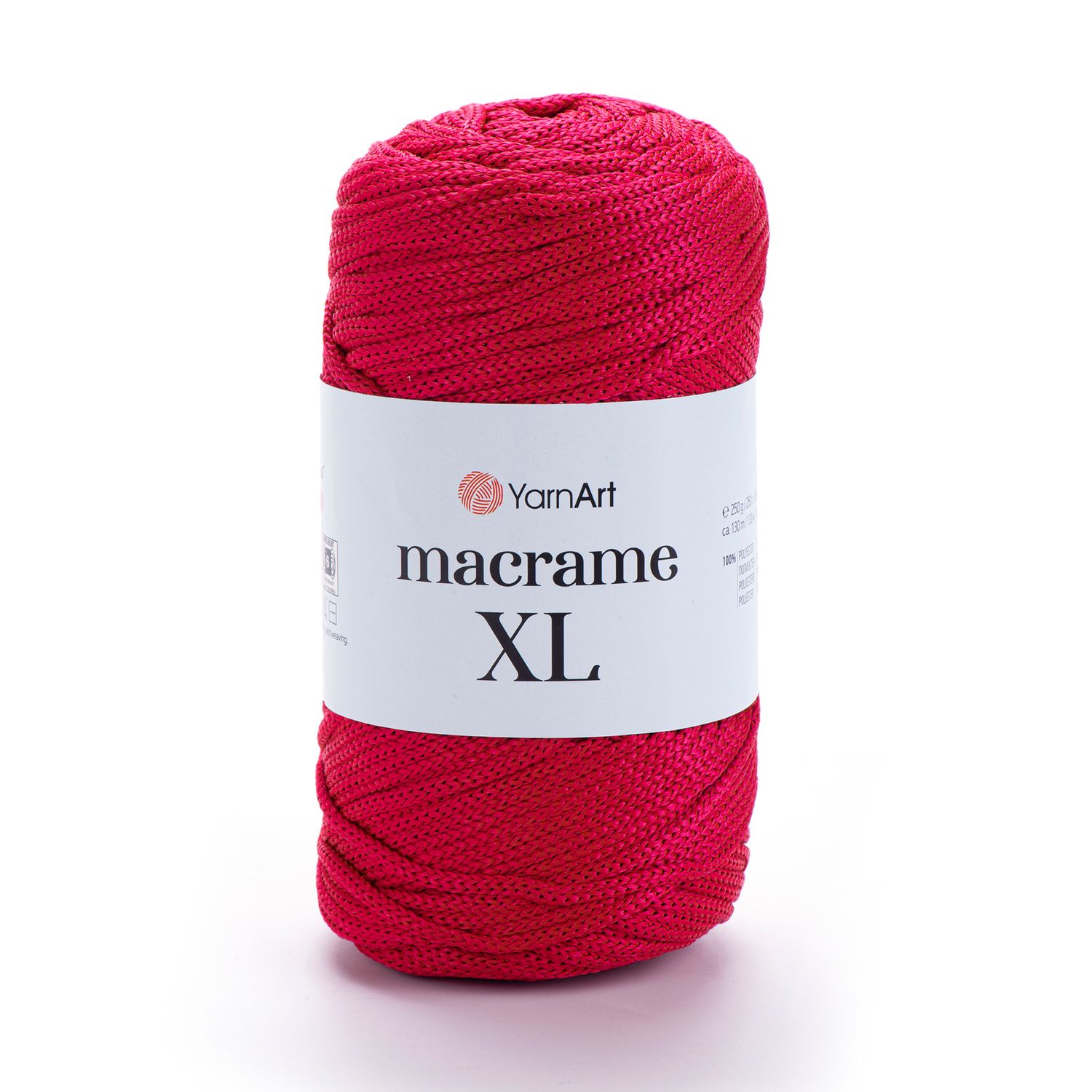 YarnArt Macrame XL 143 nėrimo virvelė - padėkliukams, krepšiams, kilimams nerti | kamezgi.lt mezgimo siūlai internetu