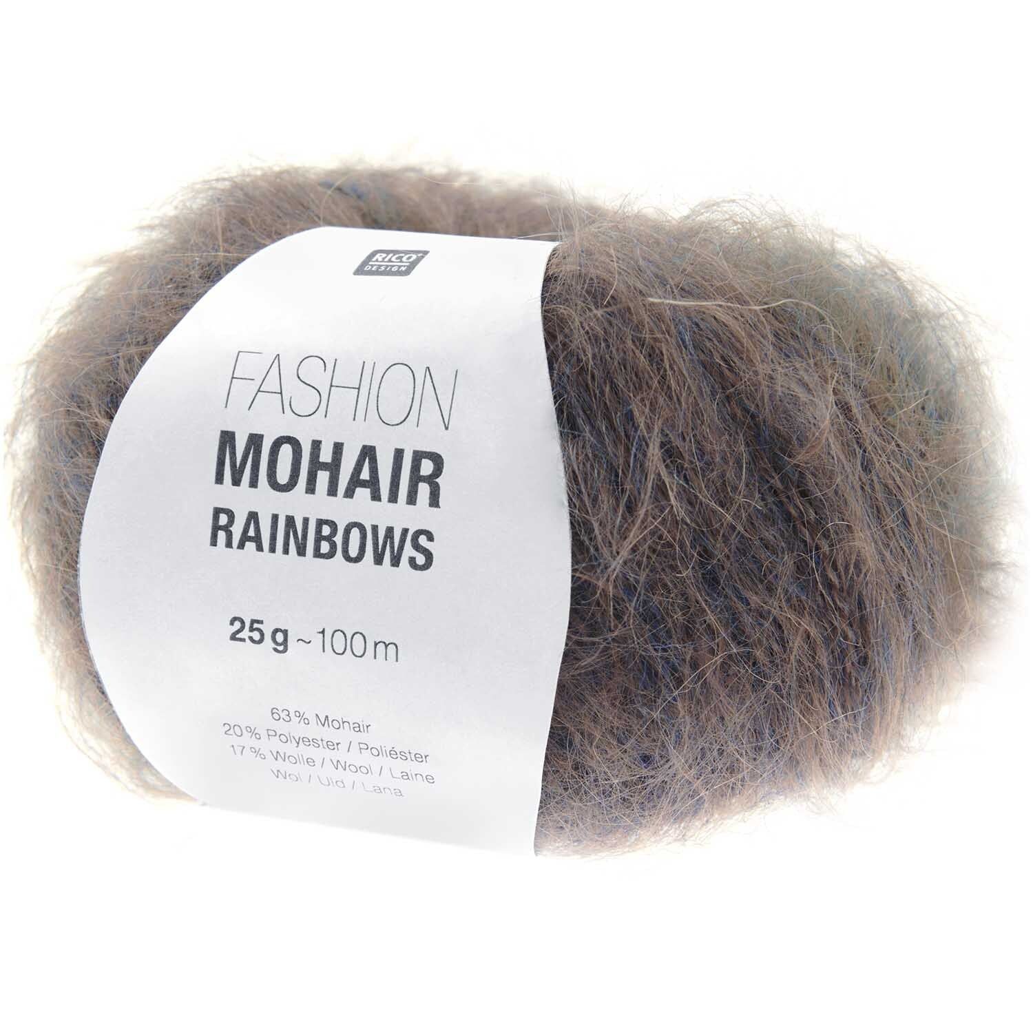 Fashion Mohair Rainbows 006 - moherio siūlai su spalvų perėjimu mezgimui | kamezgi.lt mezgimo siūlai internetu