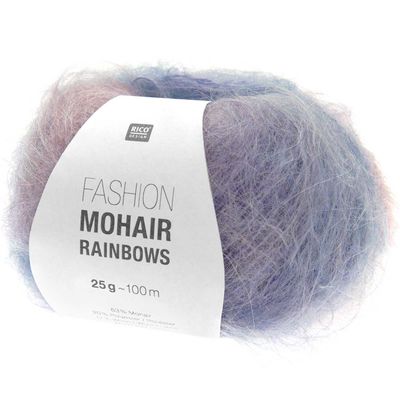 Fashion Mohair Rainbows 004 - moherio siūlai su spalvų perėjimu mezgimui | kamezgi.lt mezgimo siūlai internetu
