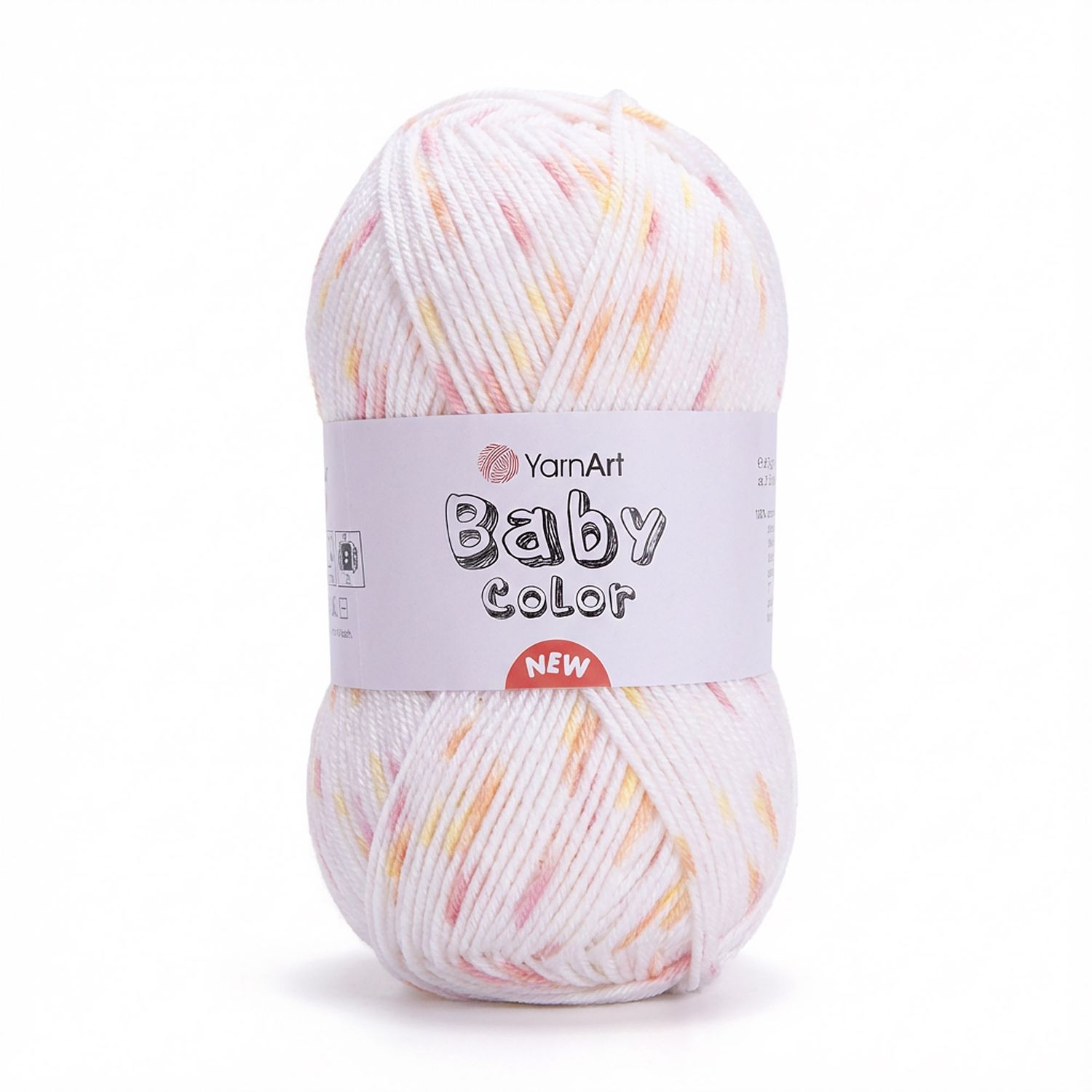 YarnArt Baby Color 215 - švelnūs siūlai kūdikiams, mezgimui ir nėrimui | kamezgi.lt mezgimo siūlai internetu