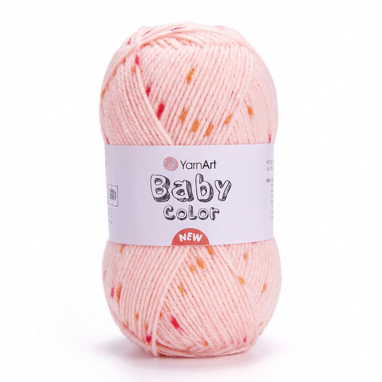 YarnArt Baby Color 208 - švelnūs siūlai kūdikiams, mezgimui ir nėrimui | kamezgi.lt mezgimo siūlai internetu