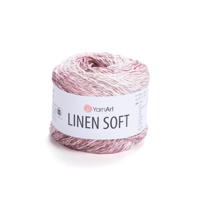 YarnArt Linen Soft 7405 YarnArt Linen Soft 7405 - lino, viskozės ir medvilnės siūlai vasarai | kamezgi.lt mezgimo siūlai internetu