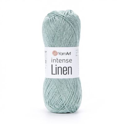 YarnArt Intense Linen 4122 YarnArt Intense Linen 4122 - lino ir viskozės siūlai vasarai | kamezgi.lt mezgimo siūlai internetu