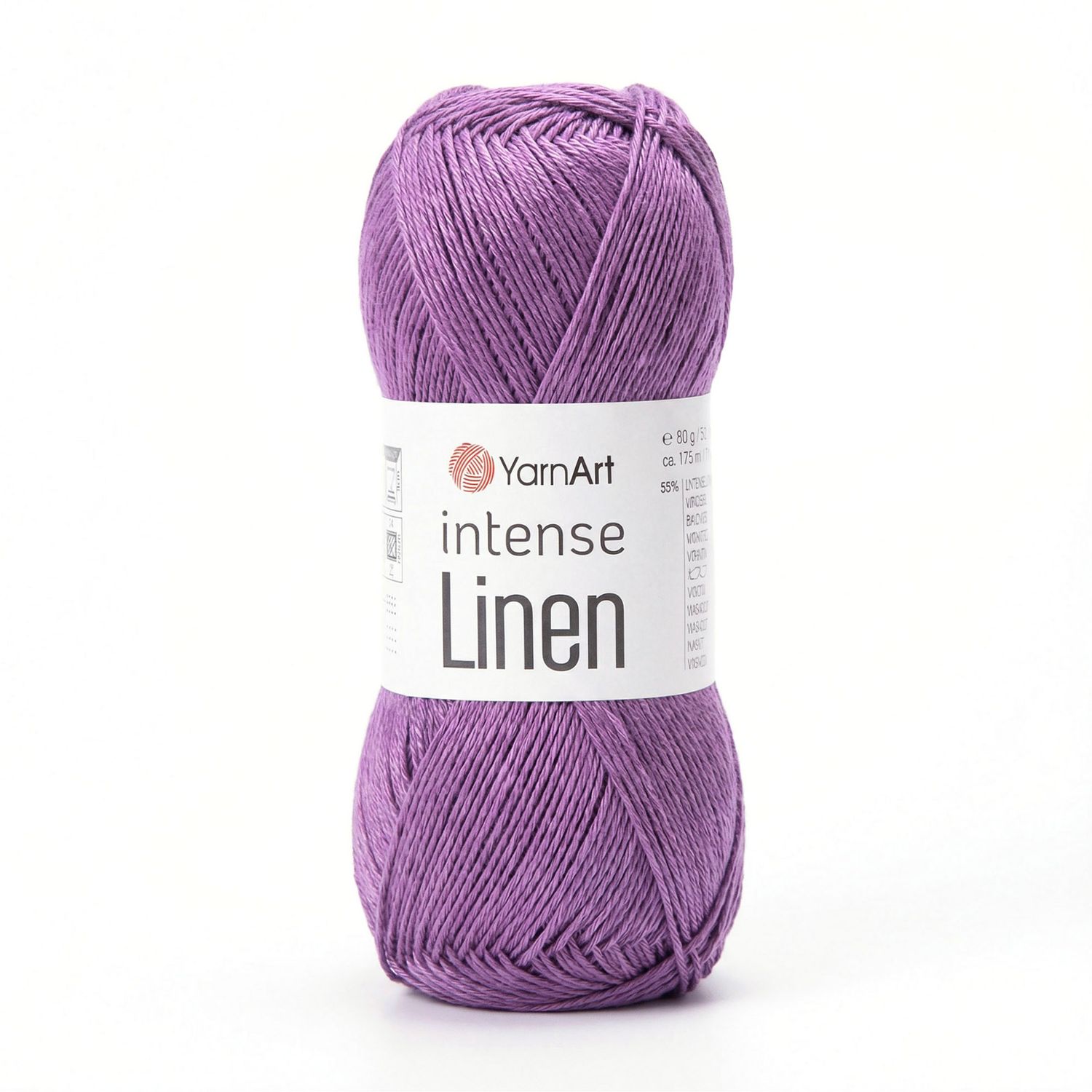 YarnArt Intense Linen 4112 - lino ir viskozės siūlai vasarai | kamezgi.lt mezgimo siūlai internetu