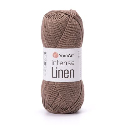 YarnArt Intense Linen 4118 YarnArt Intense Linen 4118 - lino ir viskozės siūlai vasarai | kamezgi.lt mezgimo siūlai internetu