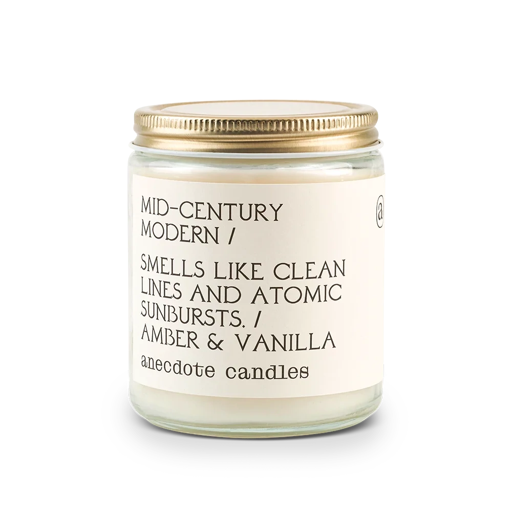 Anecdote Candle - Mid Century Modern