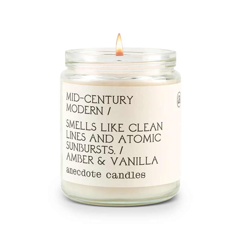 Anecdote Candle - Mid Century Modern