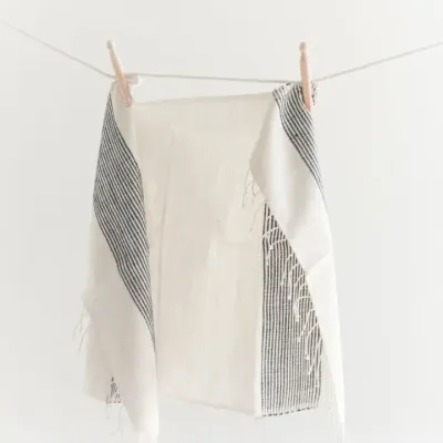 Riviera Striped Cotton Hand Towel