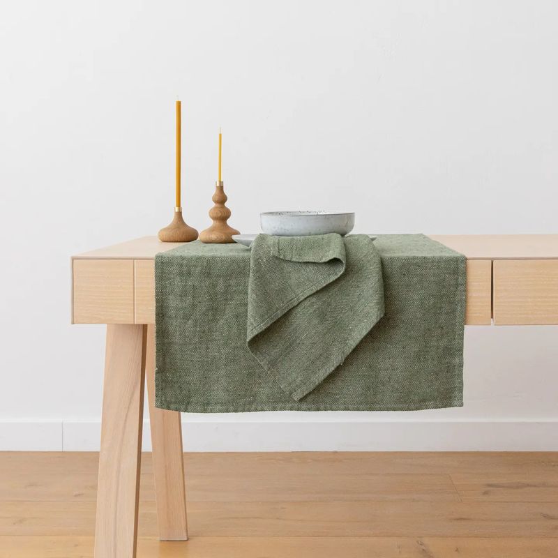 Linen Napkin Forest Green