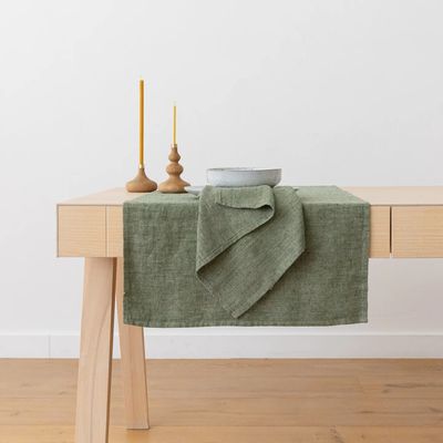 Linen Napkin Forest Green