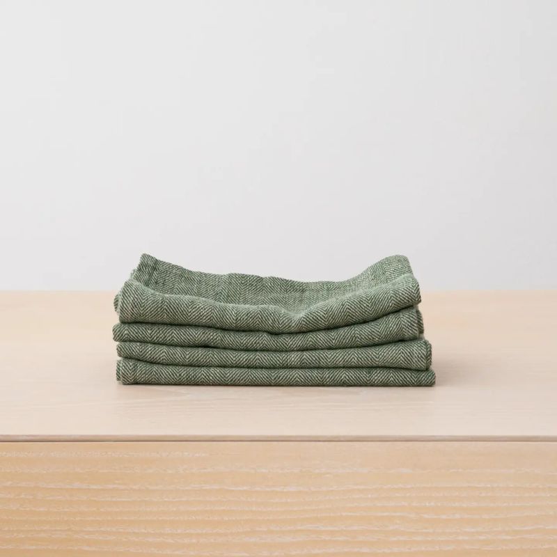 Linen Napkin Forest Green