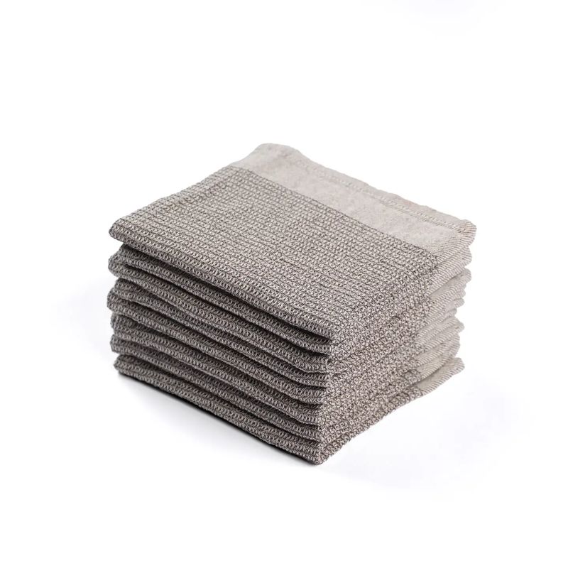 Kitchen Wash Cloths Charcoal