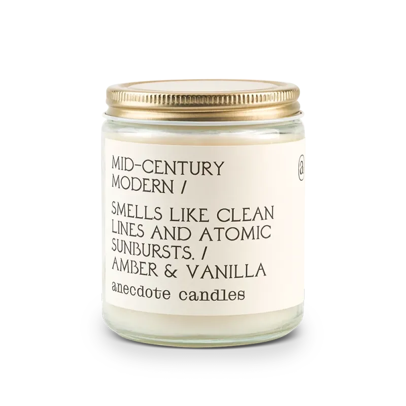Anecdote Candle - Mid Century Modern