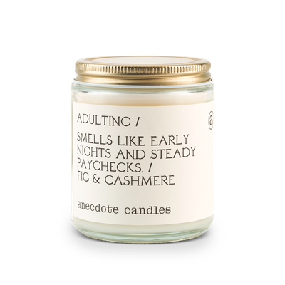 Anecdote Candle - Adulting