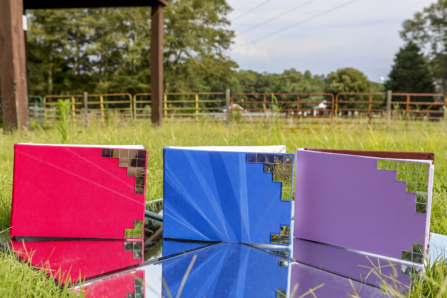 PREORDER: Mini Handmade Books - Panoramic United States Abstracted