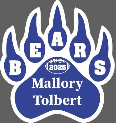 2026 Football Bear Paws