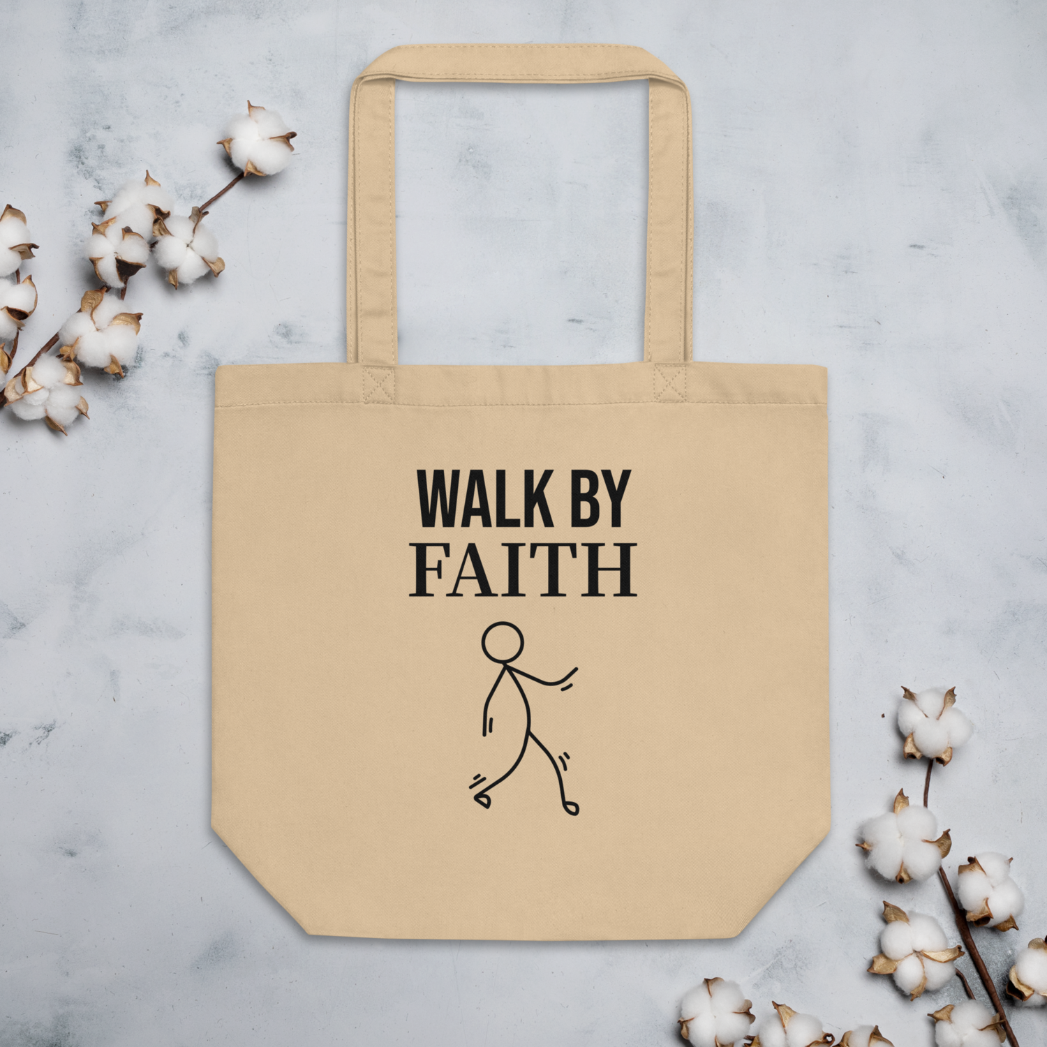 Oyster Walk By Faith Eco Tote Bag