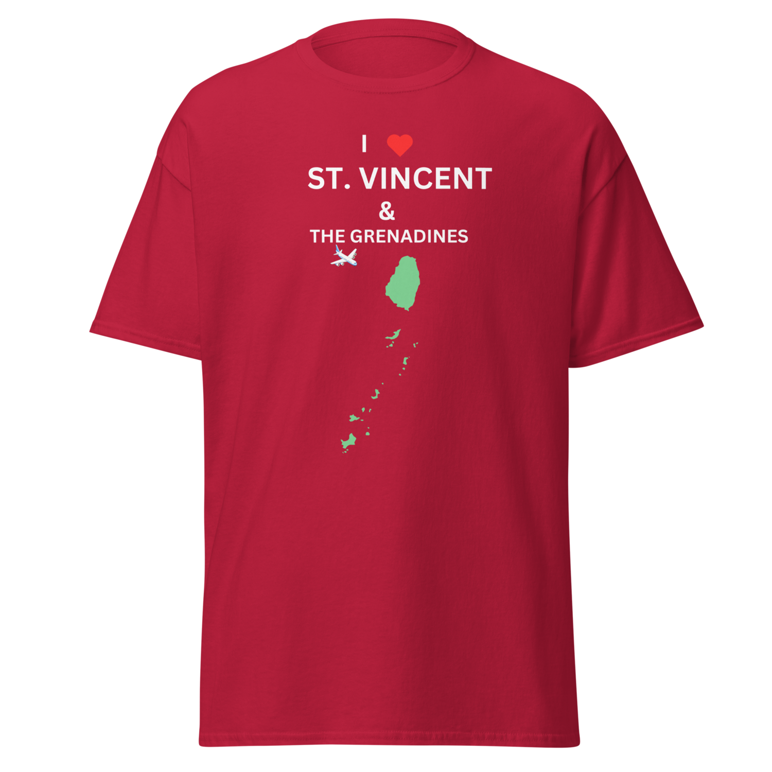 I Love ST. V&amp;G Unisex Tee