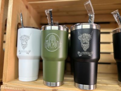 30 oz Picture Perfect Ranch Tumbler- Black