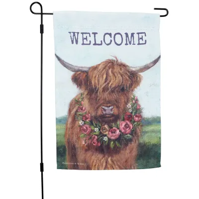 Garden Flag- Welcome