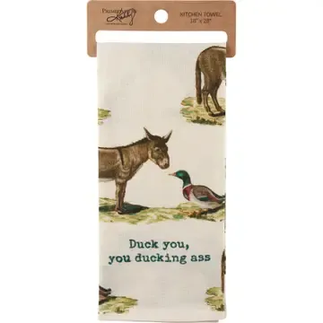 Kitchen Towel- Duck You