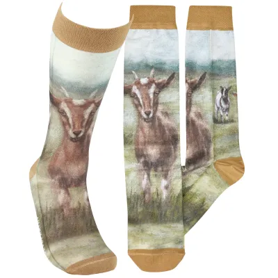Adult Socks- Goats